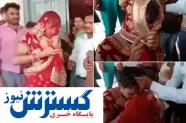مرد زن نما در عروسی لو رفت! / عکس