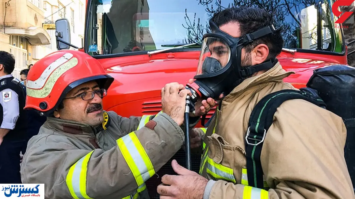 آتش سوزی در پاساژ علاءالدین