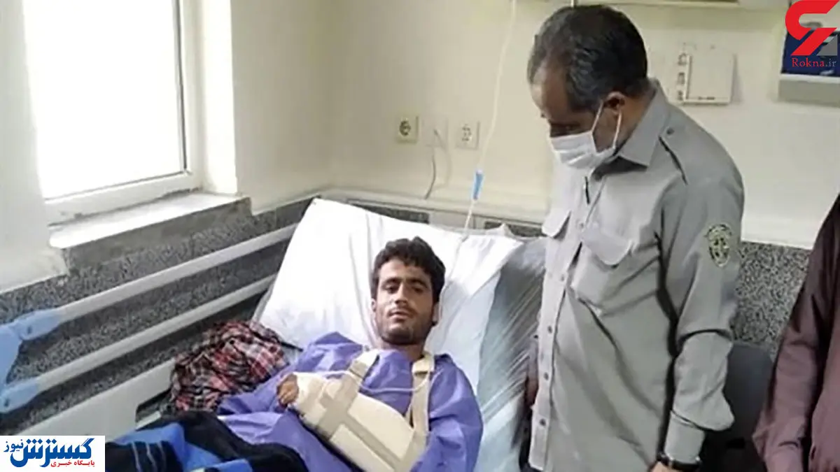 حمله گاندو به جوان سیستانی