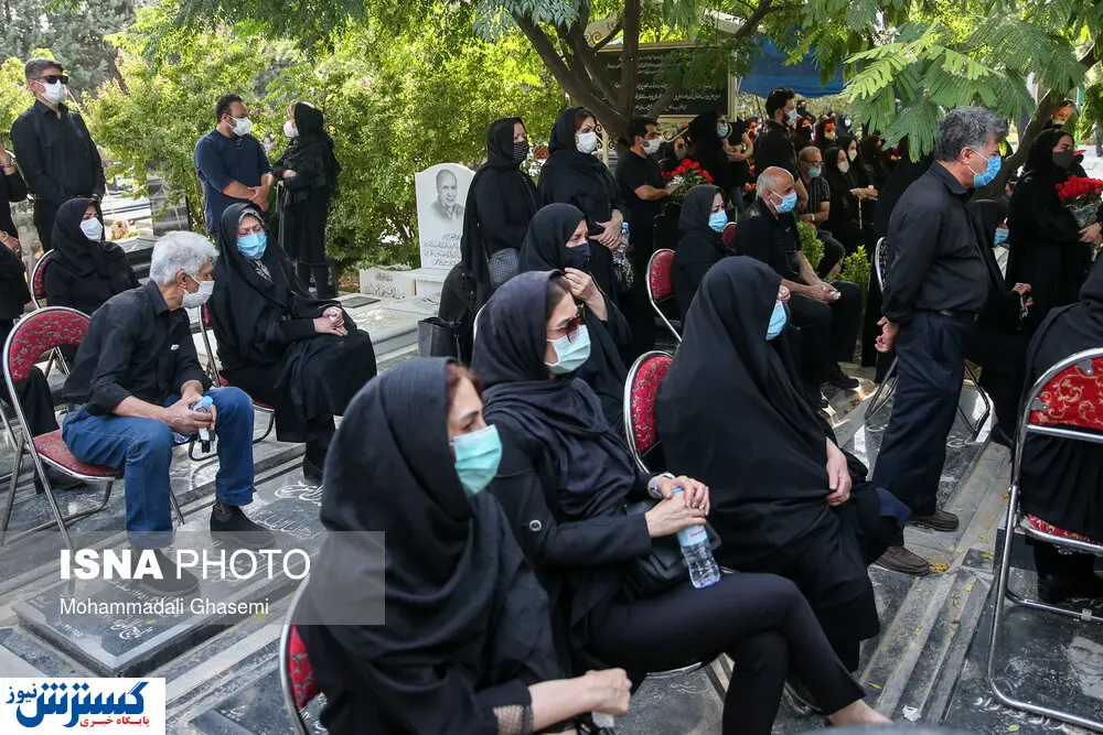 مراسم یادبود مهشاد کریمی، خبرنگار ایسنا + تصاویر