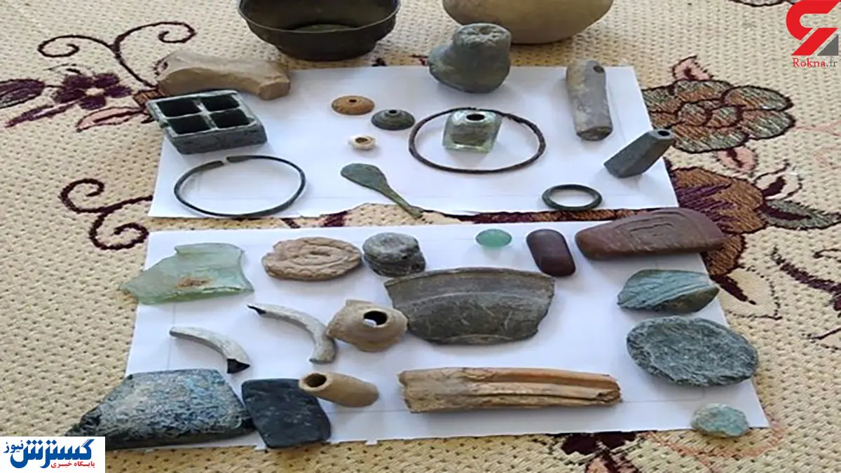 دستگیری قاچاقچی اموال تاریخی + عکس