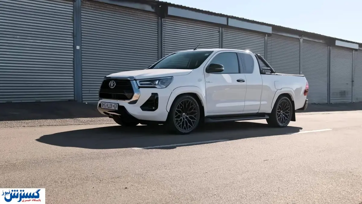 وانت تویوتا با موتور بنز! + تصاویر