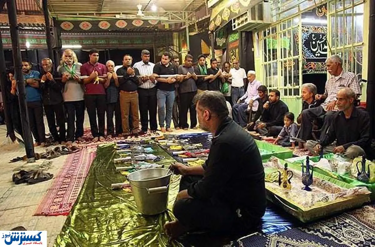 آشنایی با آیین خاص عزاداران محرمی در هرمزگان