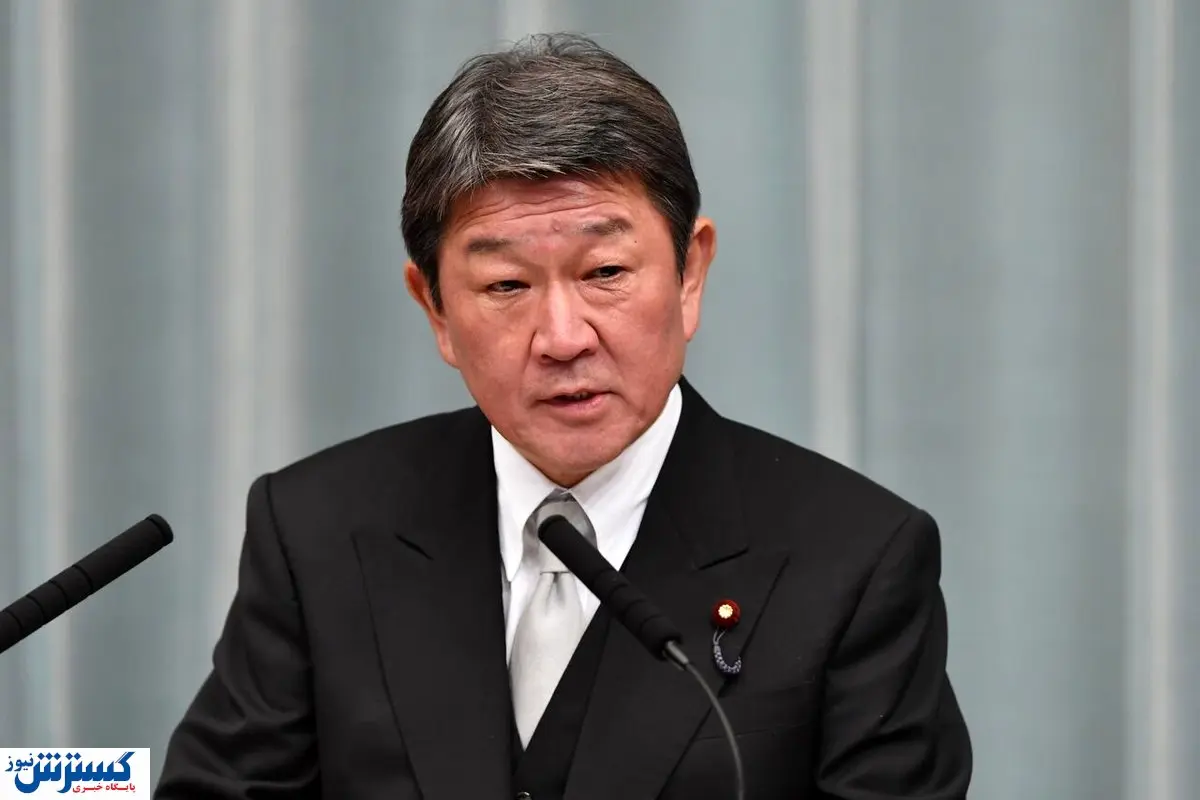 ورود وزیرخارجه ژاپن به ایران