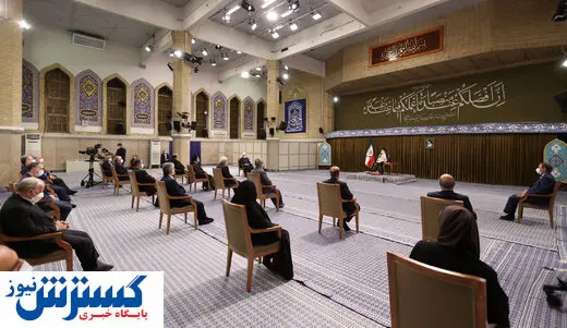 آخرین دیدار روحانی و تیم دولت با رهبر انقلاب+عکس