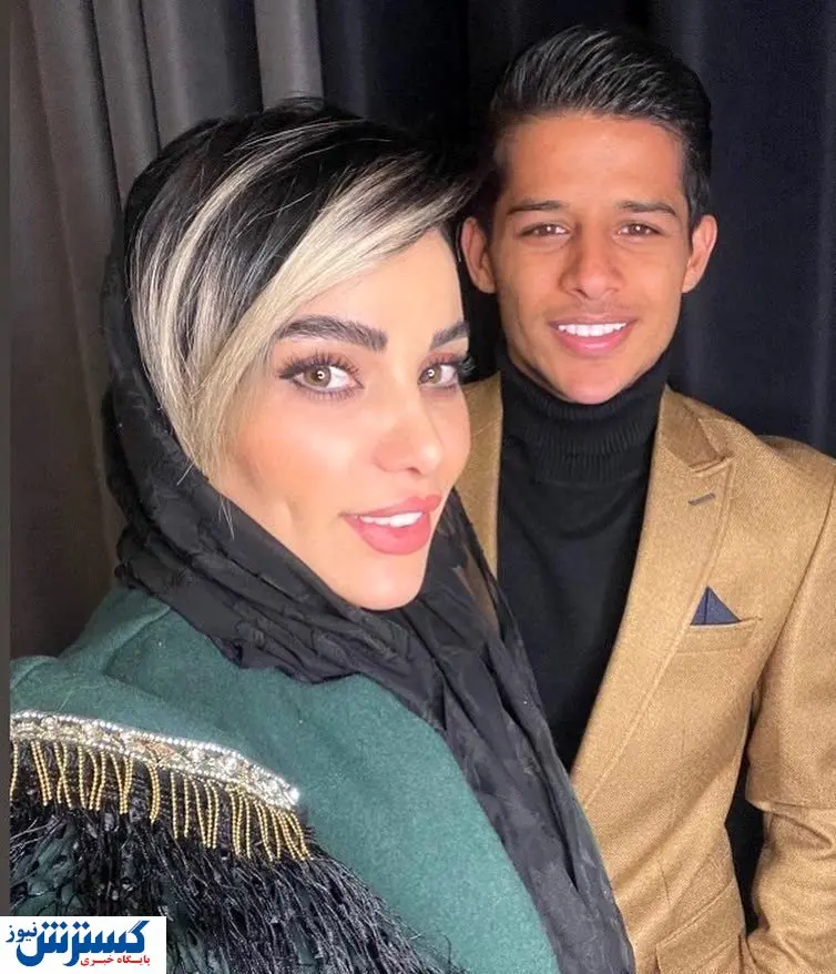 دلخوری همسر مهدی قائدی از مردم ! + عکس