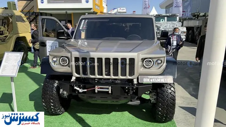 شاسی بلند جدید و خشن آمد / پاسخ روسیه به هامر آمریکایی