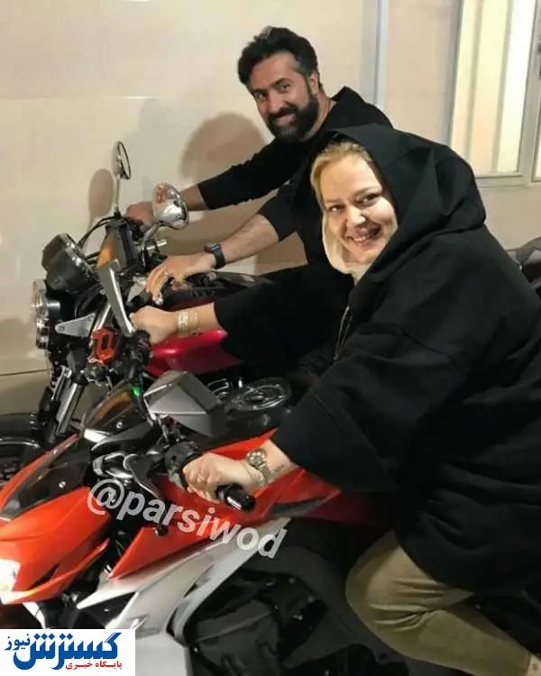 فیلم لورفته از موتورسواری بهاره رهنما + فیلم