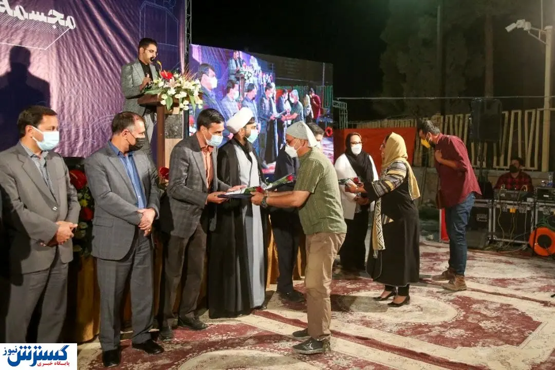 جزئیاتی از سمپوزیوم مجسمه‌سازی گل‌گهر