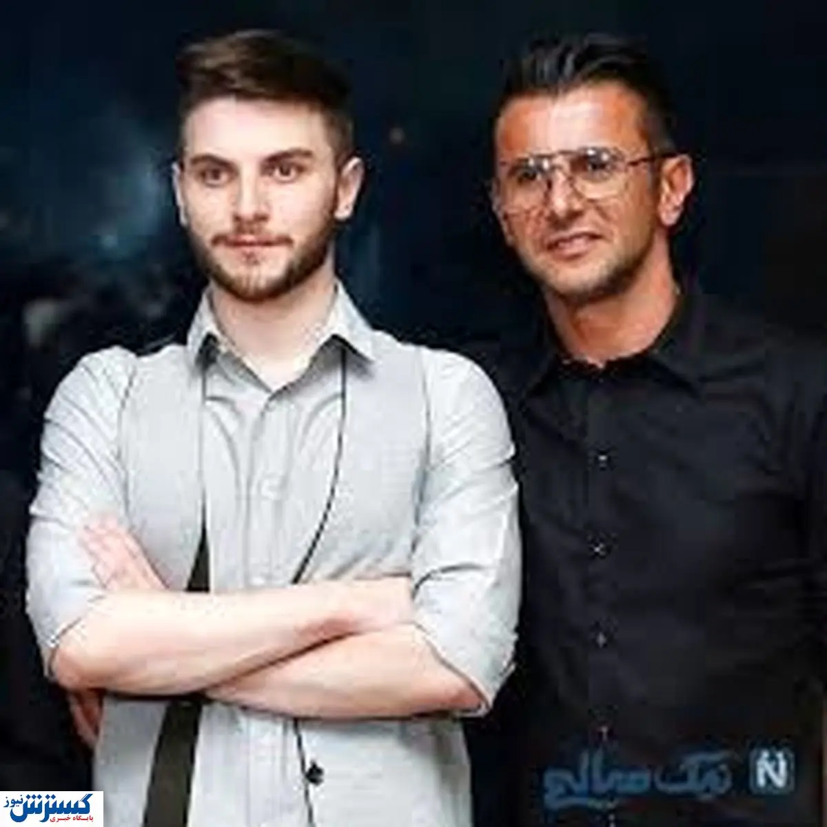 امین حیایی /خوشگذرانی لاکچری امین حیایی و پسرش در مکان لاکچری+ تصاویر