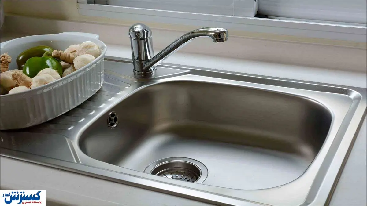 تمیز کردن سینک ظرفشویی در یک چشم به هم زدن!