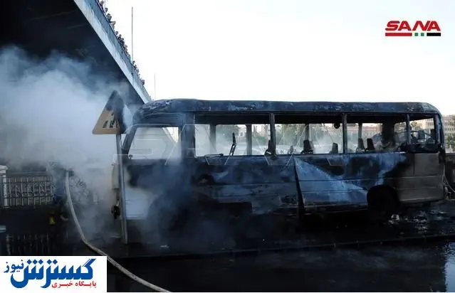 انفجار ۲ بمب در مسیر اتوبوس + تصاویر