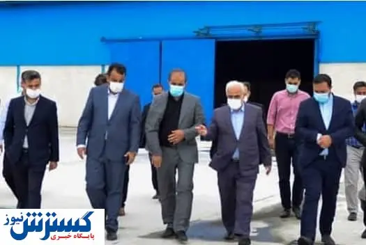 بازدید رئیس کمسیون کشاورزی مجلس از مجتمع بندری کاسپین