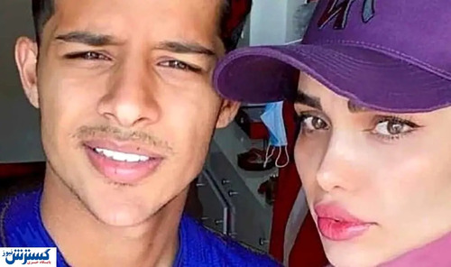 مهدی قائدی و همسرش+ عکس