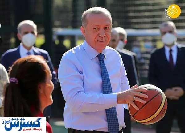 اردوغان بالاخره آفتابی شد + عکس