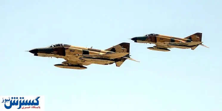 سلفی جالب یک خلبان جنگنده  ایرانی در آسمان + عکس