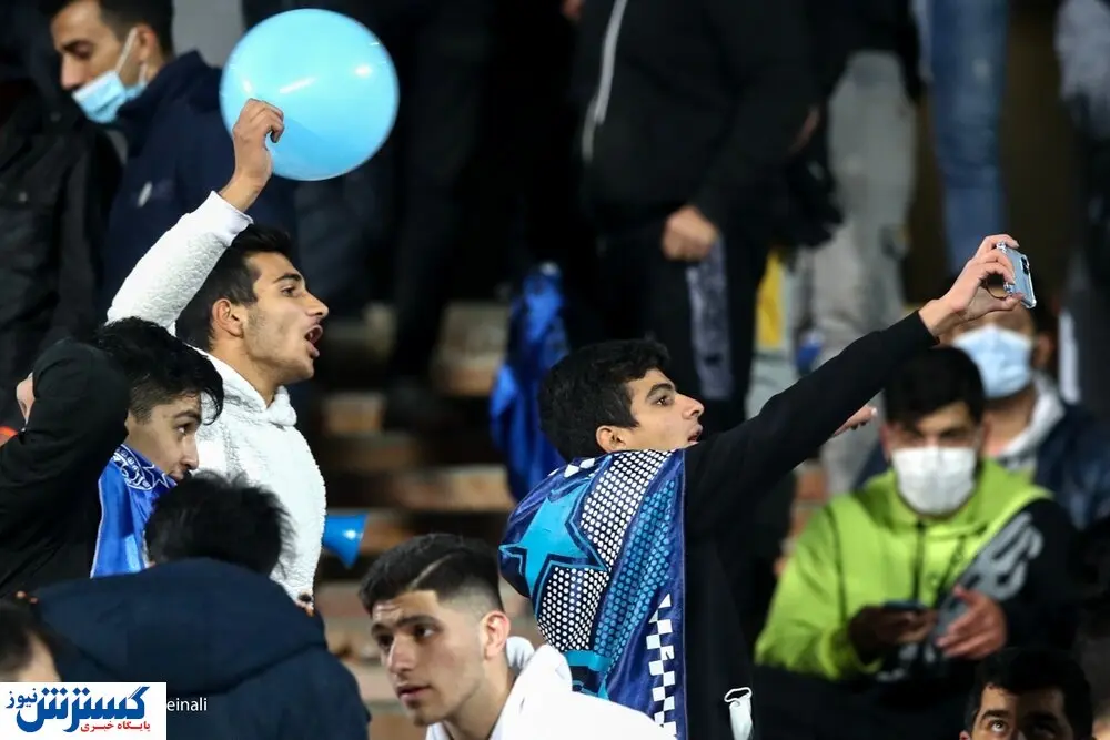 عکسی تلخ از بازی دیروز استقلال / حادثه بزرگی که به خیر گذشت