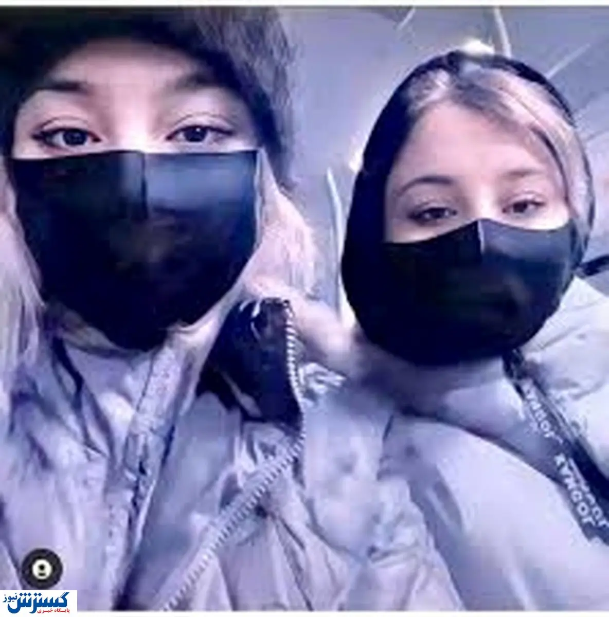 سلفی سارا و نیکا با مادرشان+عکس