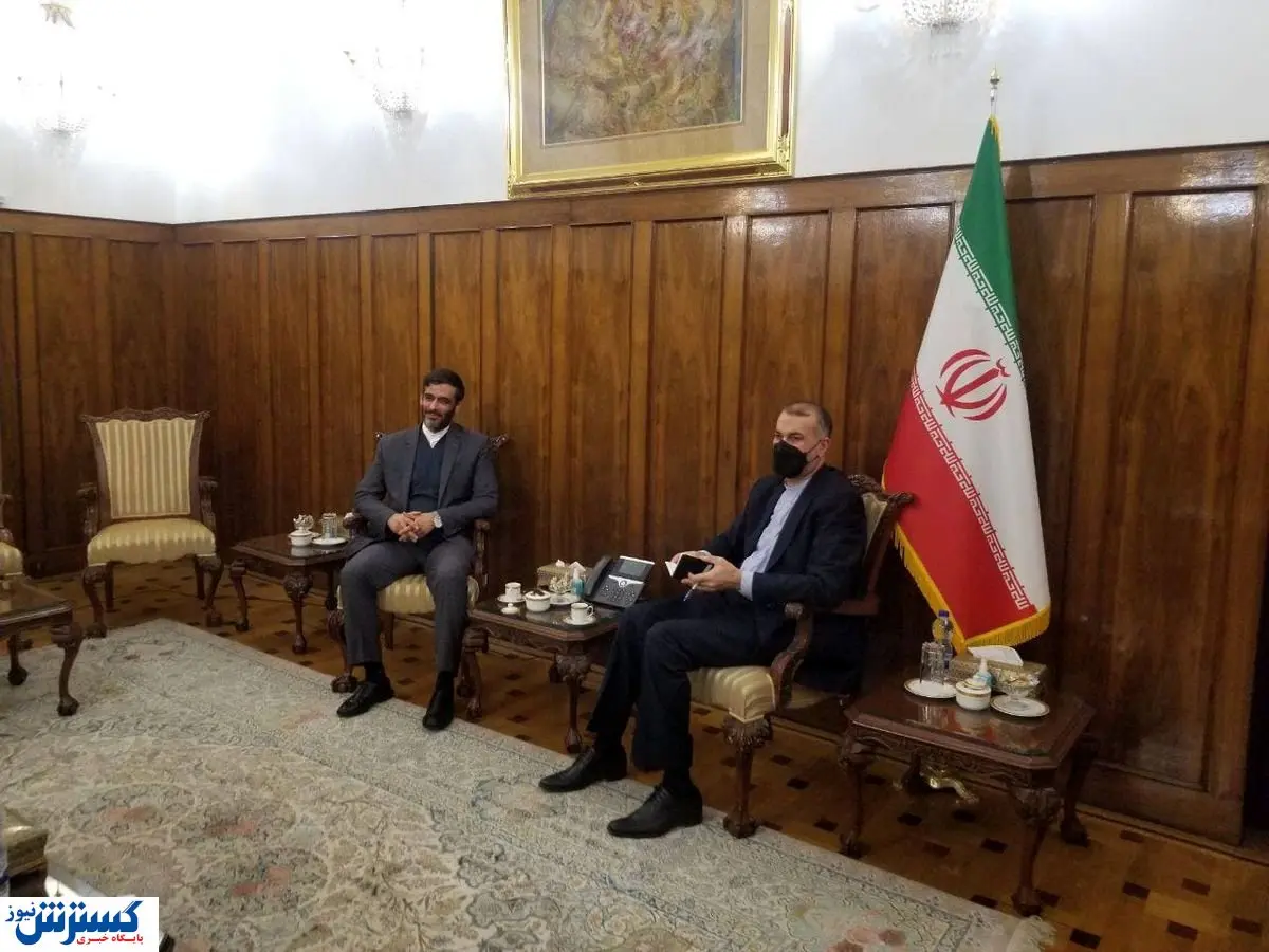 دیدار مهم امیرعبدالهیان با سعید محمد + عکس