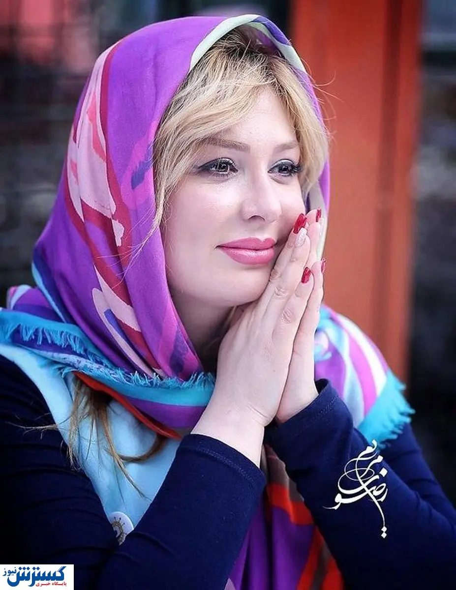 عکس پاییزی نیوشا ضیغمی و بازیگر معروف