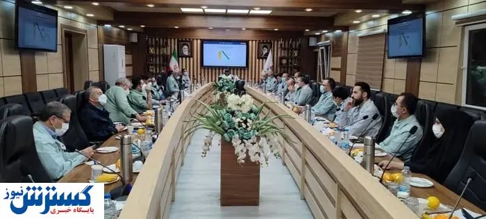برگزاری جلسه راهبری در فولاد خوزستان