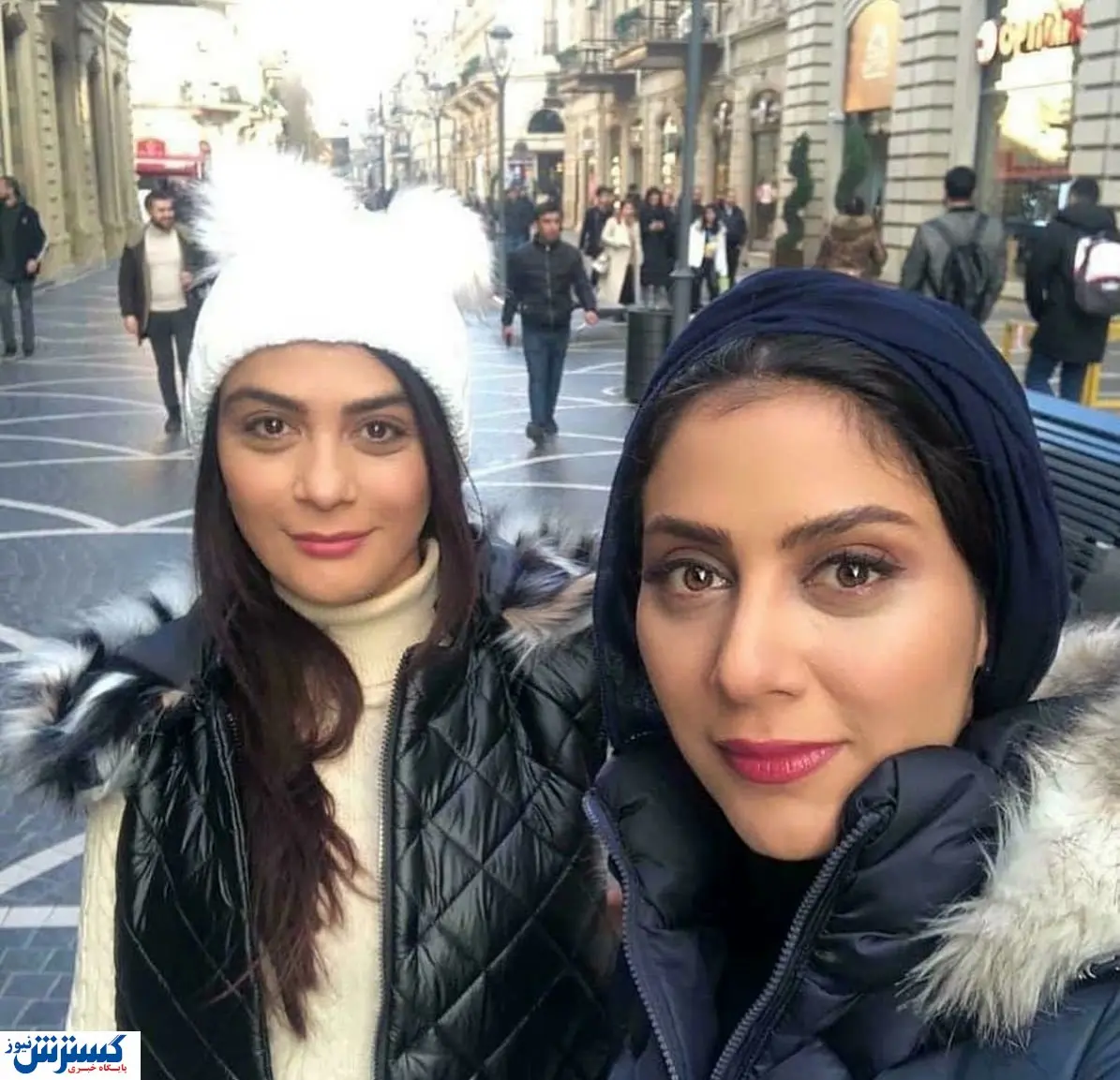 تصاویر مارال فرجاد در اروپا