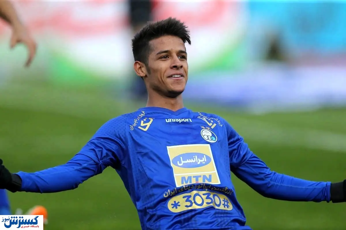 ژست جالب مهدی قائدی+عکس