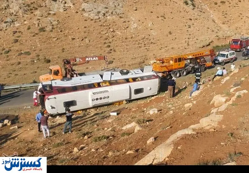 مقصران واژگونی اتوبوس خبرنگاران مشخص شد