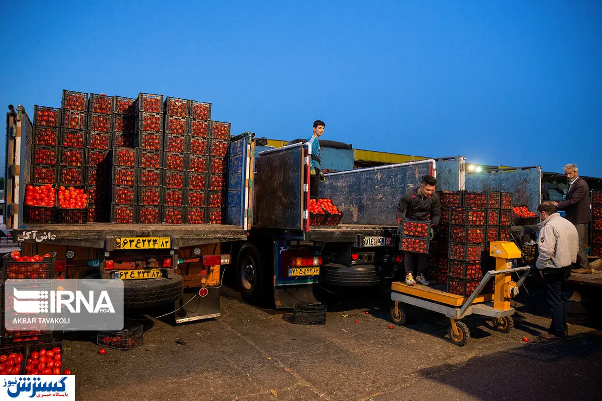 تصاویر/ کامیونداران عامل افزایش نرخ ارزاق عمومی