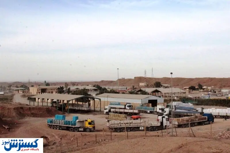 رشد ارزی ۲۸ درصدی از صادرات در مرزخسروی