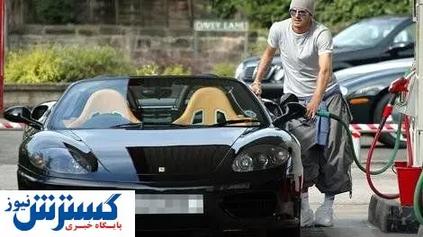 قیمت خودرو این فوتبالیست فضایی شد