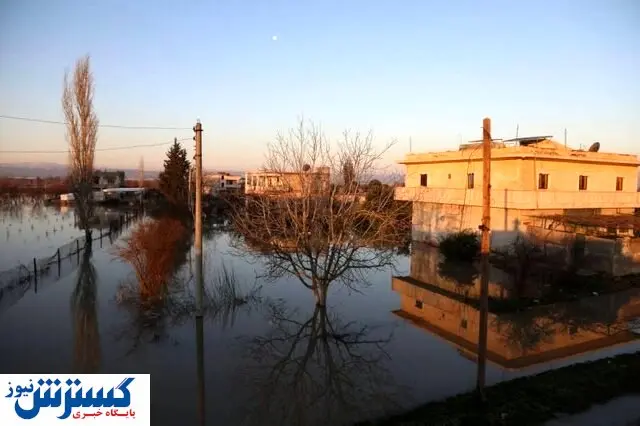 فاجعه غرق شدن یک روستا در سوریه! + عکس