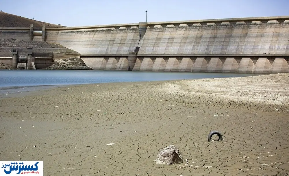 کاهش میزان آب ورودی به سدها