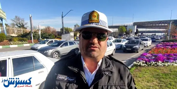 ترافیک سنگین در مسیر بهشت زهرا