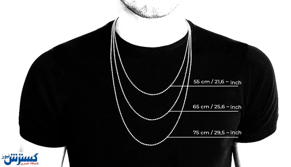 چطور سایز مناسب گردنبندمان را انتخاب کنیم؟
