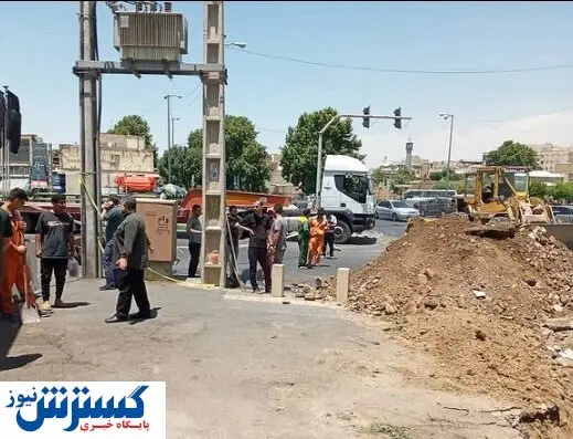 فرونشست زمین در کرج