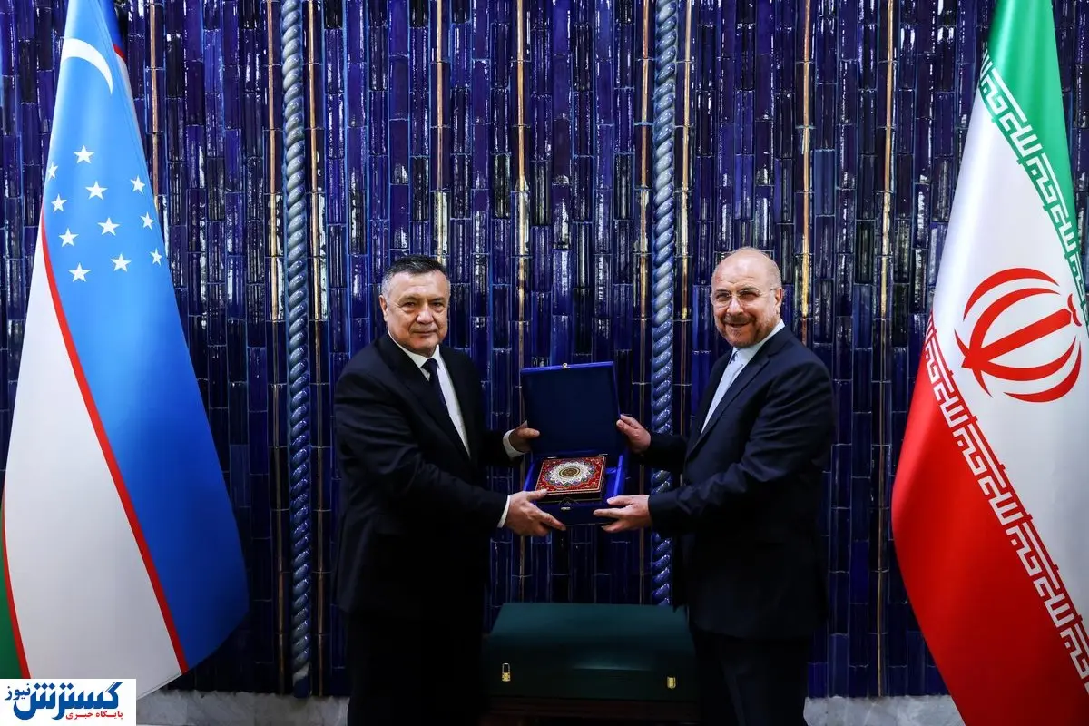 تصاویر/ حضور محمدباقر قالیباف در مجلس ازبکستان