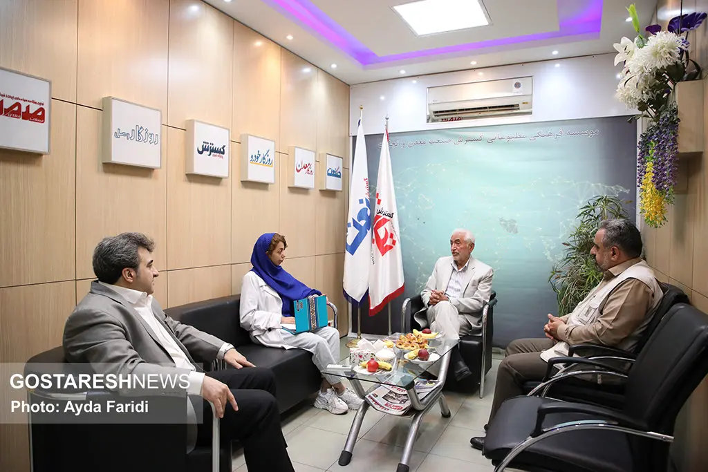 بازدید محمد غرضی از موسسه صمت