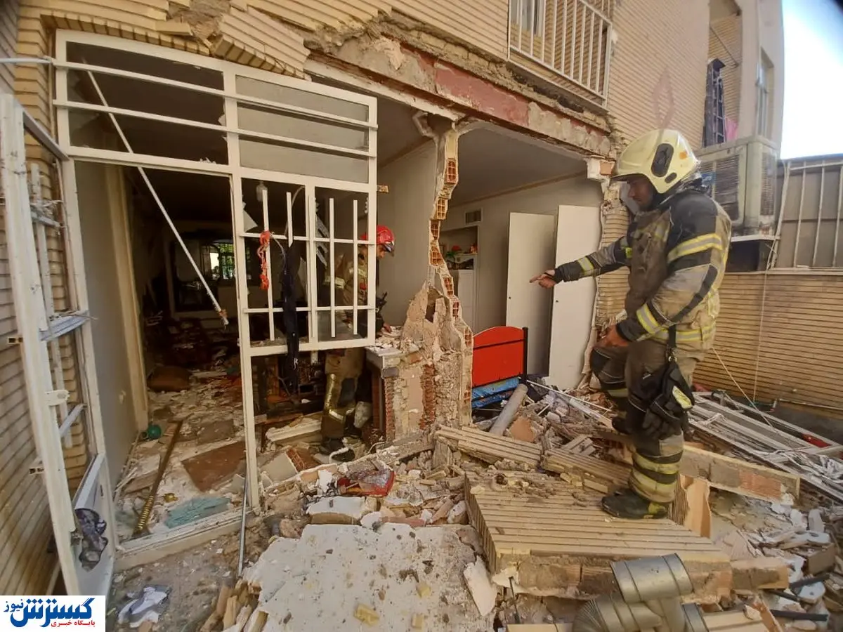انفجار وحشتناک در یک منزل مسکونی + عکس