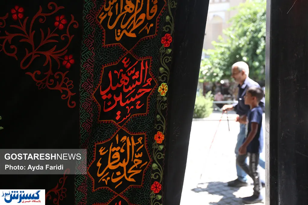 تصاویر/ بازار سیاهه‌فروشی در آستانه ماه محرم