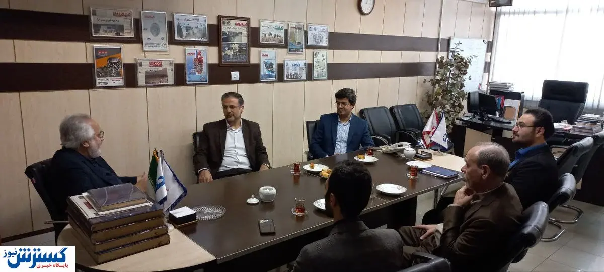 بازدید مدیرعامل نمایشگاه های شهر آفتاب از موسسه صمت