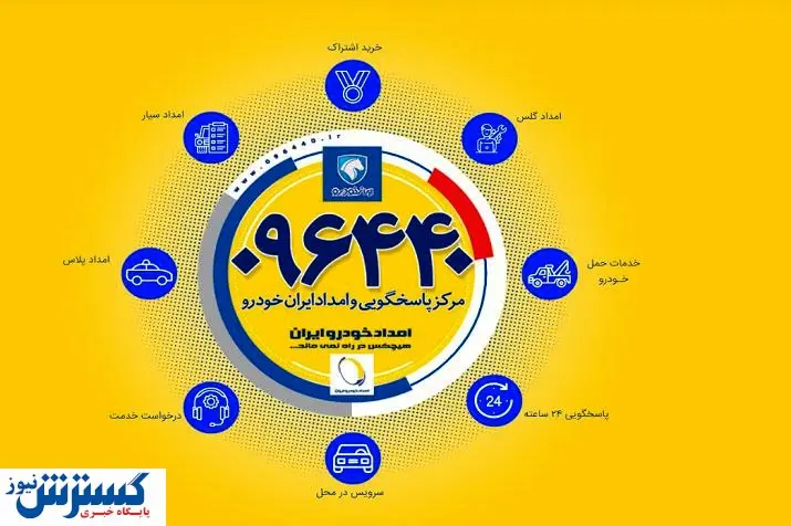 آمادگی کامل ناوگان امدادی ایران خودرو در هفته دوم نوروز