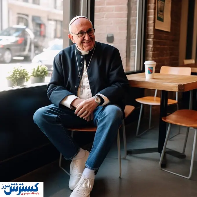 عکس/ تیپ اسپرت پاپ در کافه!