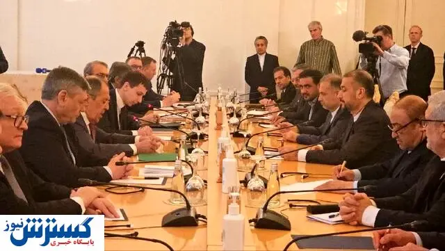 وزیر خارجه کشورمان با همتای روس خود دیدار کرد