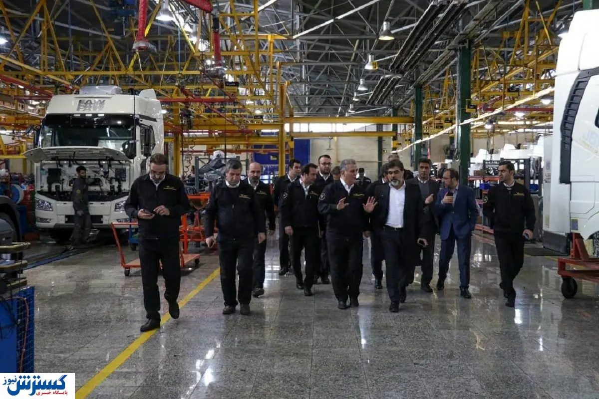 عبدالله توکلی از شرکت سیباموتور دیدن کرد