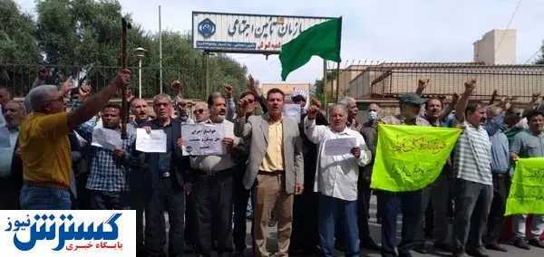 تجمع بازنشستگان در شهرستان شوش / ماجرا چیست؟