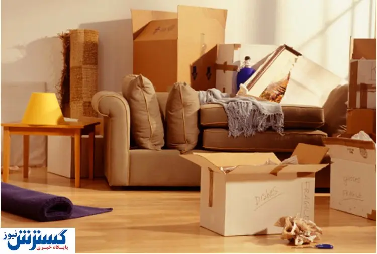 از جمع کردن تا پهن کردن وسیله خانه / اثاث کشی چقدر آب می خورد؟