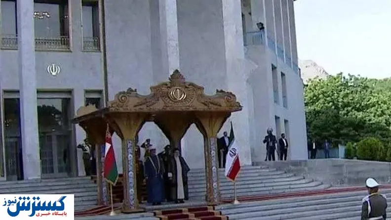 استقبال رسمی رئیسی از سلطان عمان
