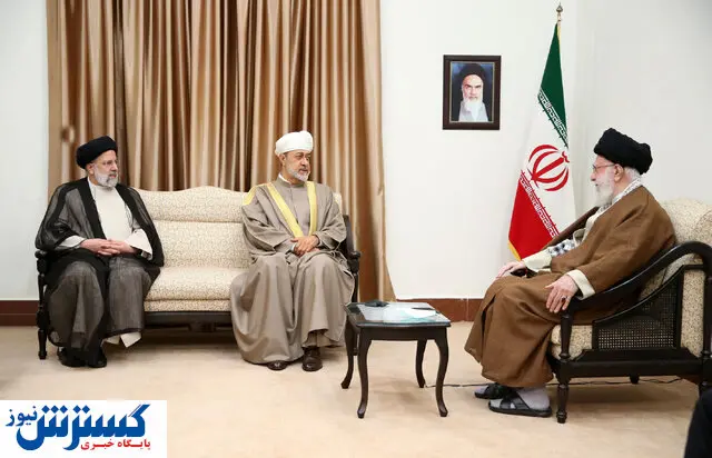 دیدار رهبری با سلطان عمان