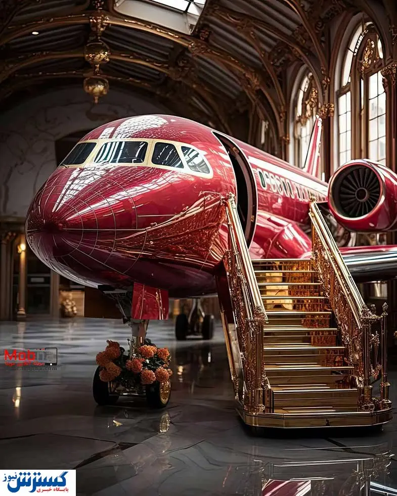 هواپیمای لوکسی که هوش مصنوعی طراحی کرد + تصویر